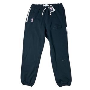 Nike Sweatpants Mens XLT Black NBA Los Angeles LA Lakers Basketball DA8398-010